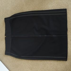 Ambiente Black Wool Pencil Skirt Size 2